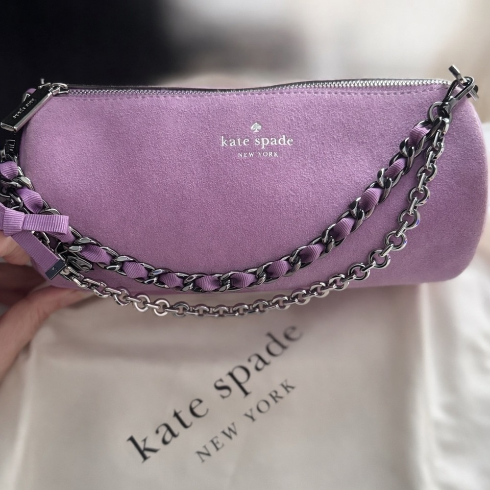 NWT kate spade New York Roulette Suede Mini Convertible crossbody KM701